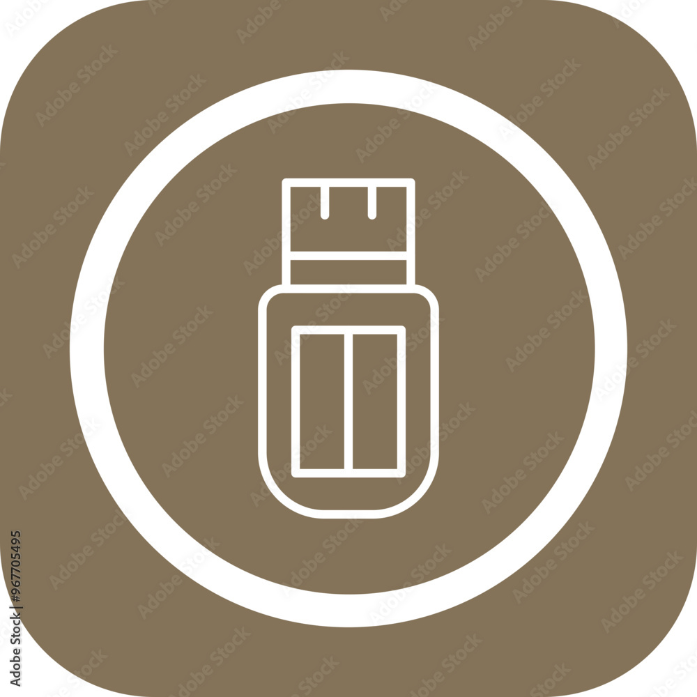 Usb Stick Vector Icon Design Usb Stick Vector Icon Design