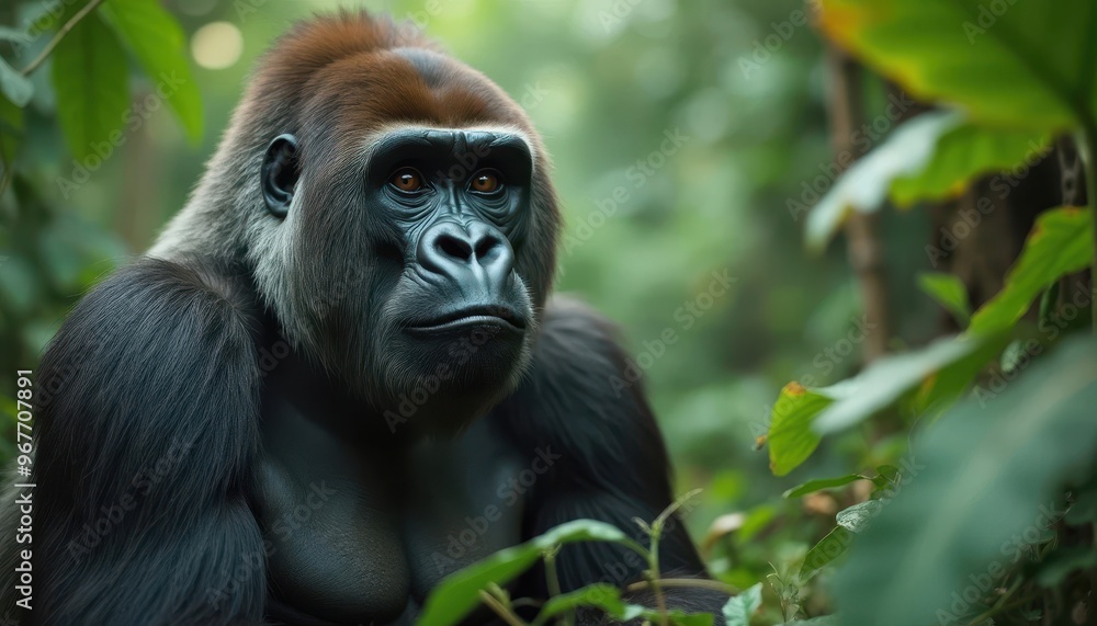 Obraz premium Close-up of a gorilla