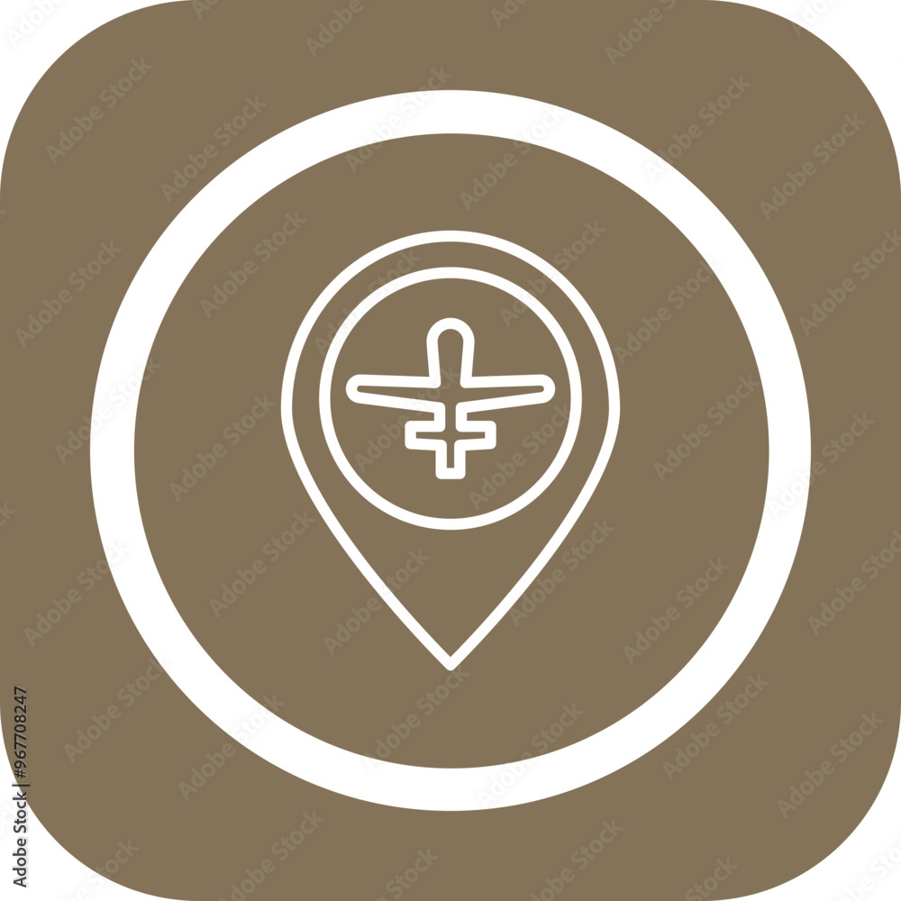 Obraz premium Location Vector Icon Design