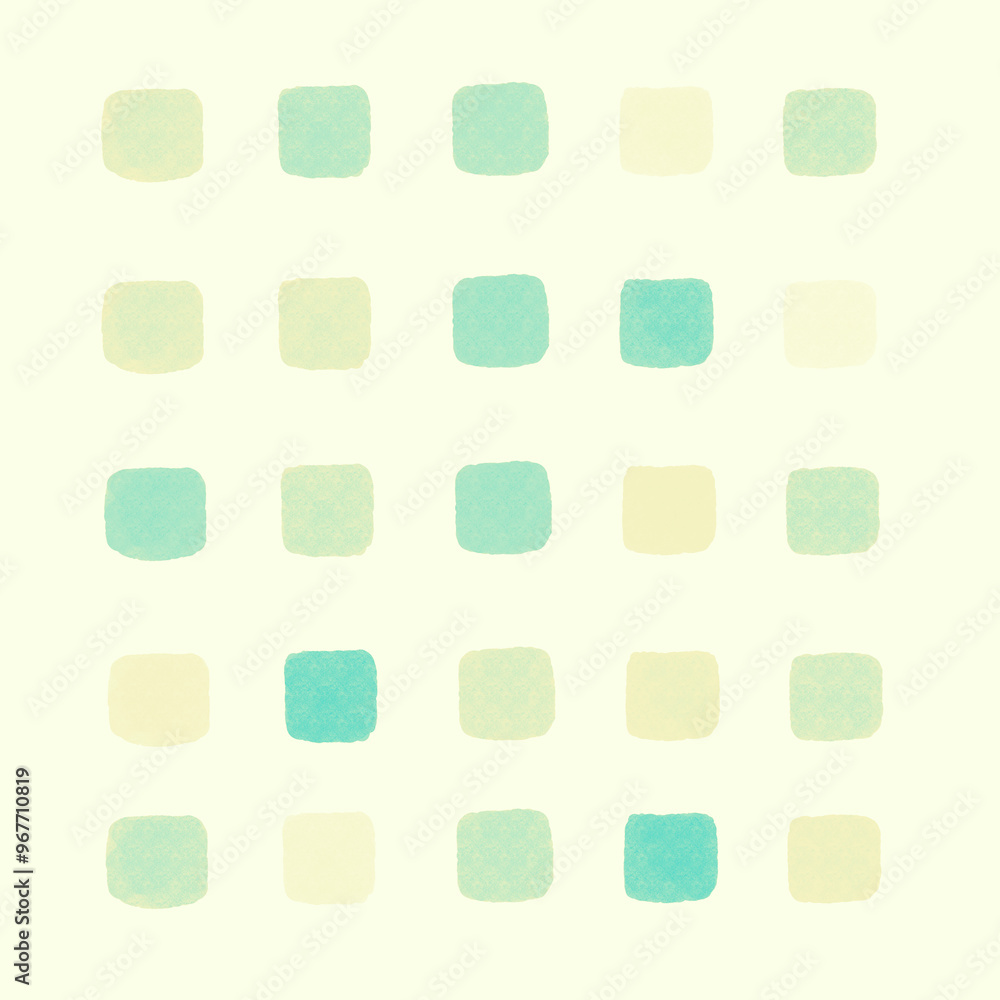 小さい四角の手描きの背景イラスト12 小さい四角の手描きの背景イラスト12