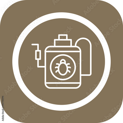 Pesticide Vector Icon Design