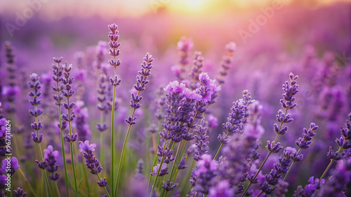 Bright lavender flowers in a lavender field, selective focus, lavender, flowers, field, nature, purple, plant, garden, bloom