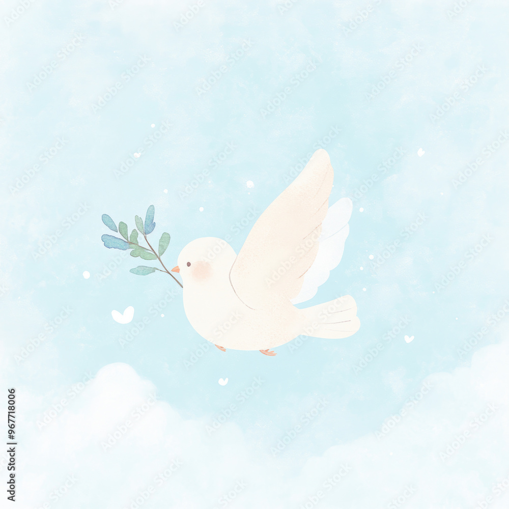 Fototapeta premium Dove of Peace.