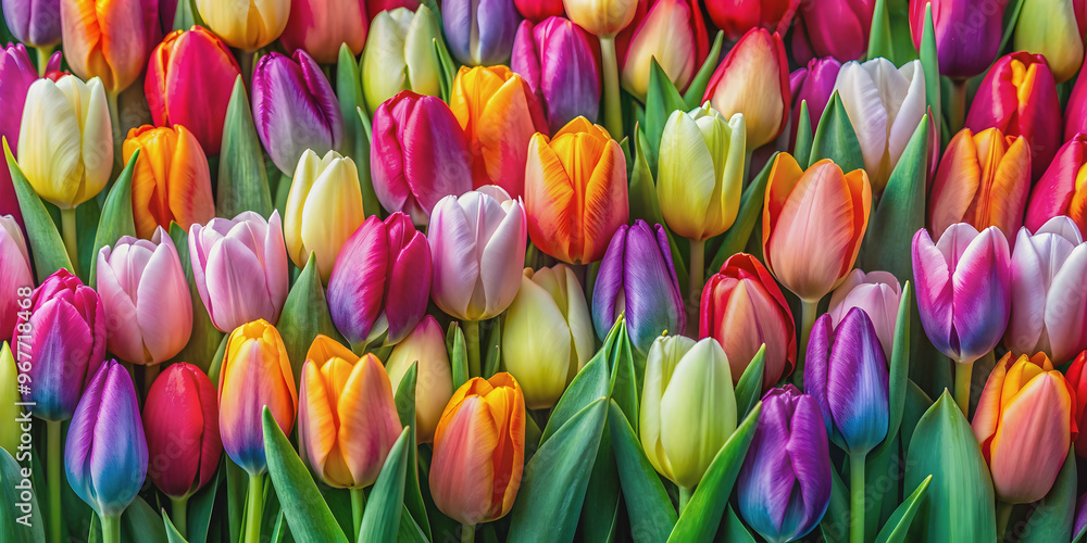 Colorful tulips arranged in a vibrant pattern, spring, flowers, garden, tulip bulbs, Dutch, blooming, floral, vibrant Colorful tulips arranged in a vibrant pattern, spring, flowers, garden, tulip bulbs, Dutch, blooming, floral, vibrant