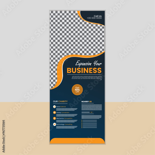 Modern expansion your business rollup banner design