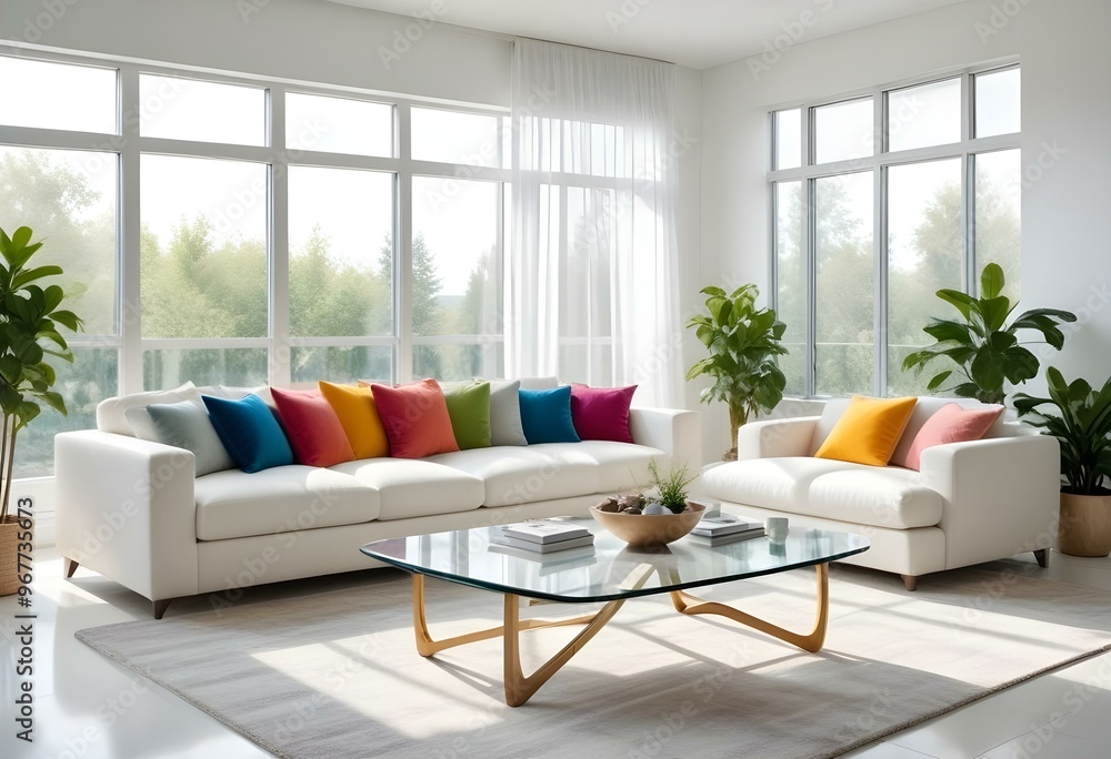 Photo modern style interior room 3d illustration Interior,Kitchen,Washrooms frame living room with colorful white sofa,led with blank frame Photo modern style interior room 3d illustration Interior,Kitchen,Washrooms frame living room with colorful white sofa,led with blank frame