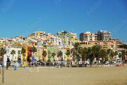 La Vila Joiosa town in Costa Blanca, Spain photo