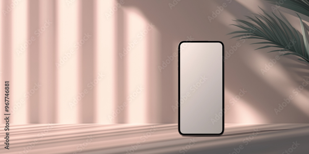 Cellulare sul tavolo. Spazio per messaggio o immagine. Cellulare sul tavolo. Spazio per messaggio o immagine.