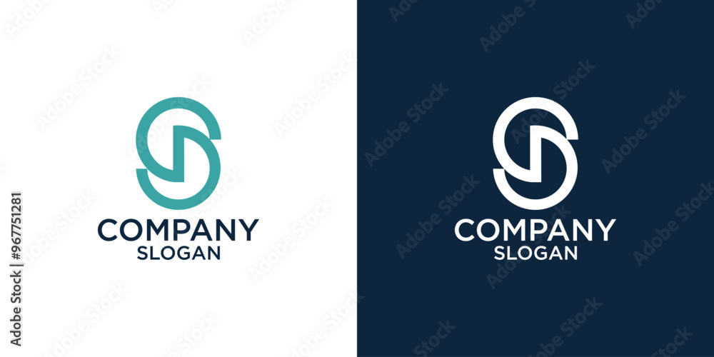 letter s simple abstract monogram logo vector design letter s simple abstract monogram logo vector design
