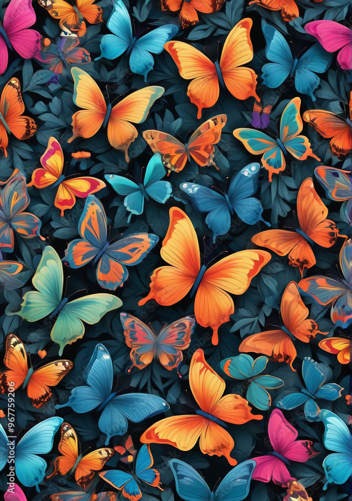 background with butterflies background with butterflies