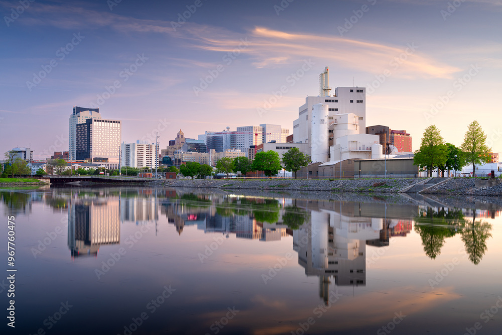 Rochester, Minnesota, USA Cityscape on the Zumbro River Rochester, Minnesota, USA Cityscape on the Zumbro River