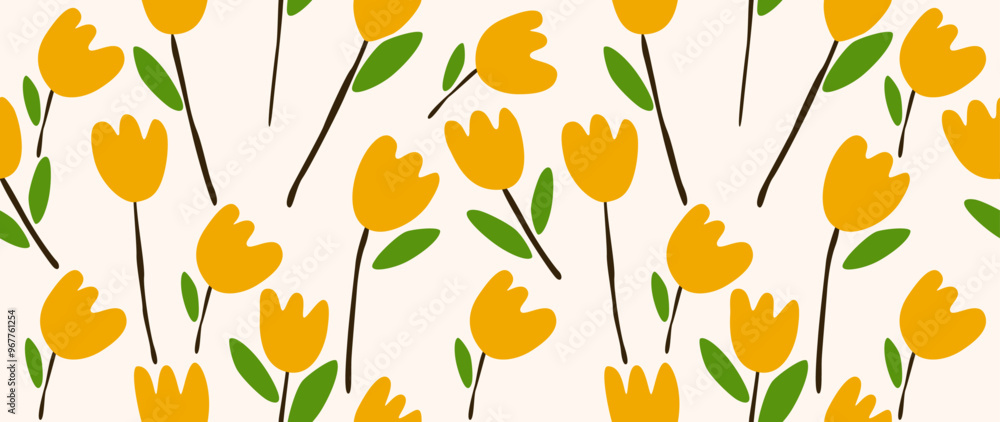 Vector seamless background. Minimalistic abstract floral pattern. Modern print in black color on a light background. Ideal for textile design, screensavers, covers, cards, invitations and posters. Vector seamless background. Minimalistic abstract floral pattern. Modern print in black color on a light background. Ideal for textile design, screensavers, covers, cards, invitations and posters.