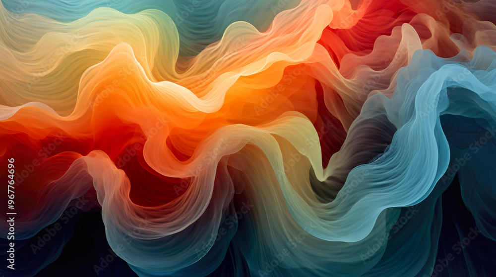 Fototapeta premium abstract-colors-noise-wave