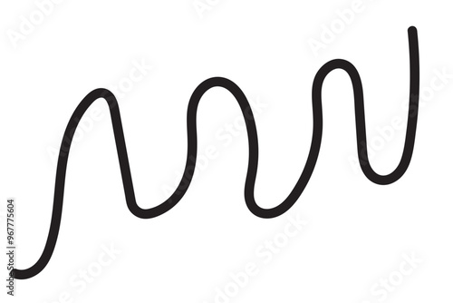 Wavy, waving line(s). Billowy, undulating zigzag, crisscross stripes