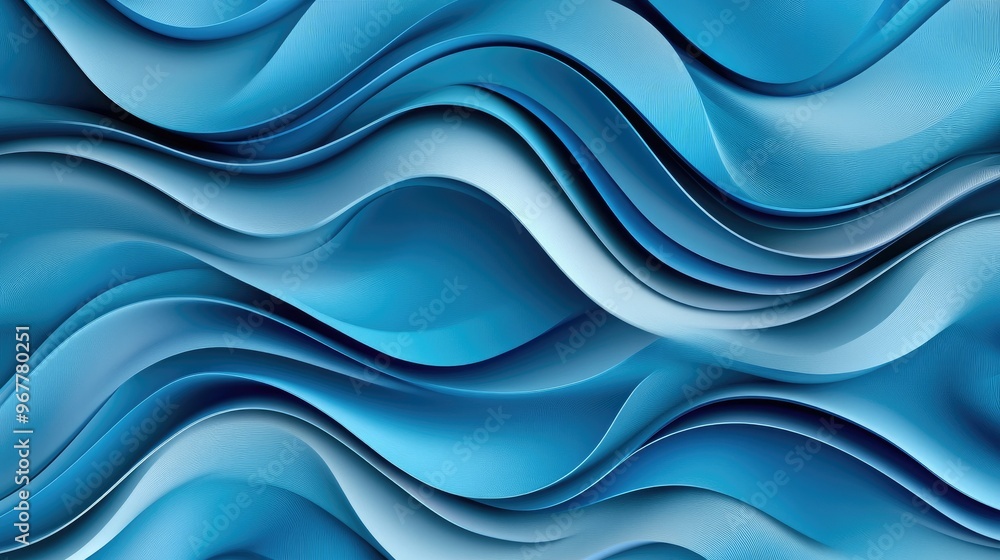 A seamless background with abstract wavy lines in different shades of blue, perfect for a fluid and dynamic design A seamless background with abstract wavy lines in different shades of blue, perfect for a fluid and dynamic design