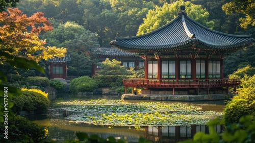 Beautiful temples like the Jogyesa Temple, surrounded by tranquil gardens