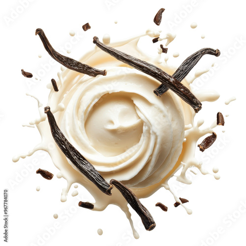 Vanilla Bean Splash in Milk Cream