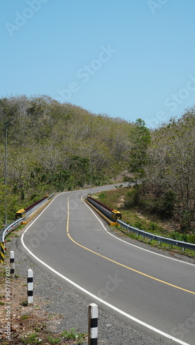 highway in the hills