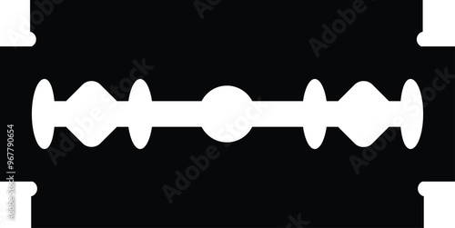 Razor Blade icon, Shaving blade, Double Edge Blade