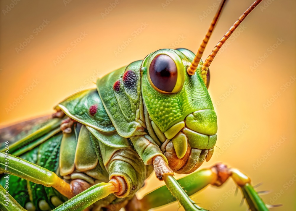 Delicate, intricate, and hairy, a grasshopper's antenna is showcased in extreme close-up, highlighting its complex Delicate, intricate, and hairy, a grasshopper's antenna is showcased in extreme close-up, highlighting its complex