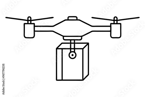 Air drone remote control technology device