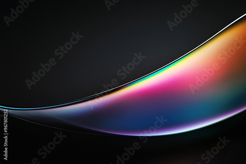 Abstract rainbow background design, 3d rendering