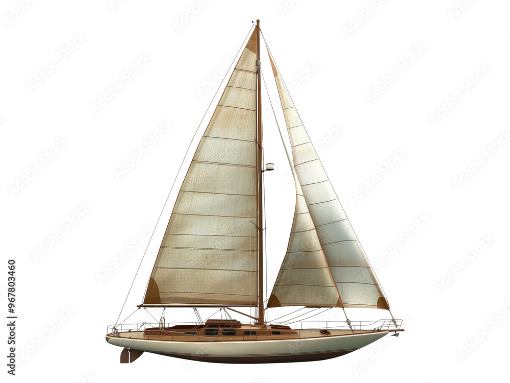 Obraz premium Sailboat. PNG