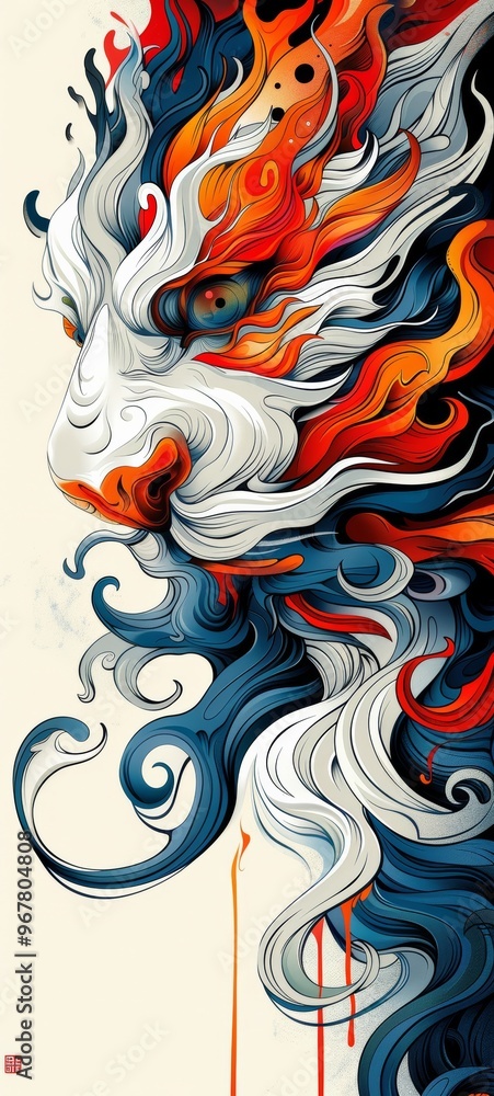 Guardian of the East: A Majestic Chinese Dragon Amidst Swirling Clouds Guardian of the East: A Majestic Chinese Dragon Amidst Swirling Clouds