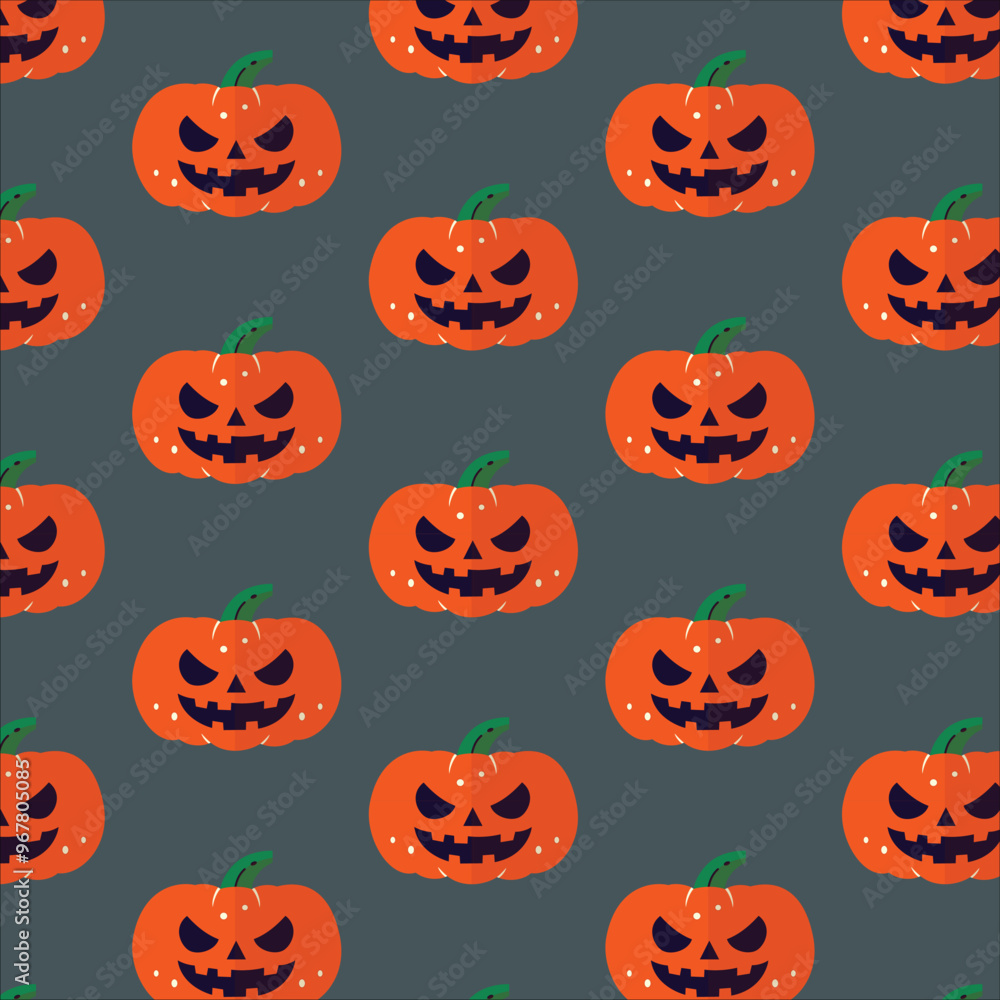 Halloween pumpkin pattern Halloween pumpkin pattern