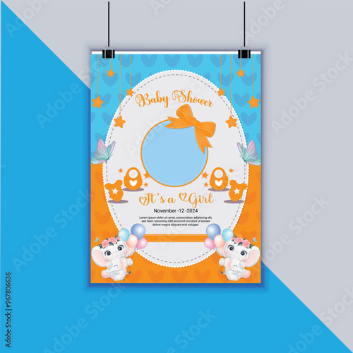 I will create invitation, birthday, wedding, baby shower, party and greeting card