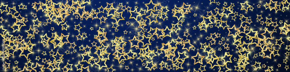 Starry night fairy tale background. Starry night fairy tale background.
