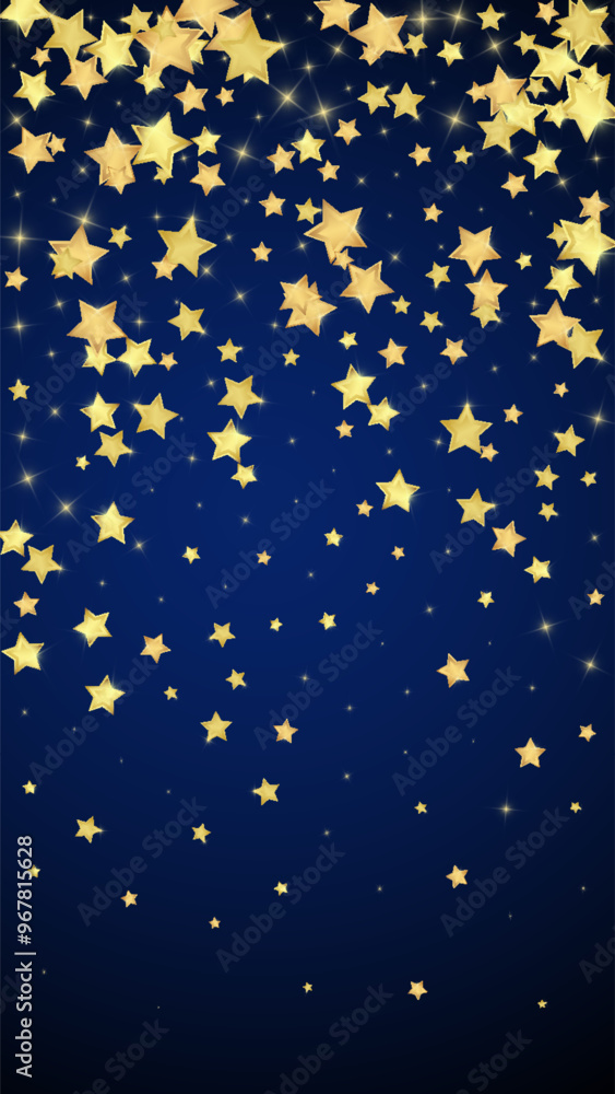 Magic stars vector overlay. Gold stars scattered Magic stars vector overlay. Gold stars scattered