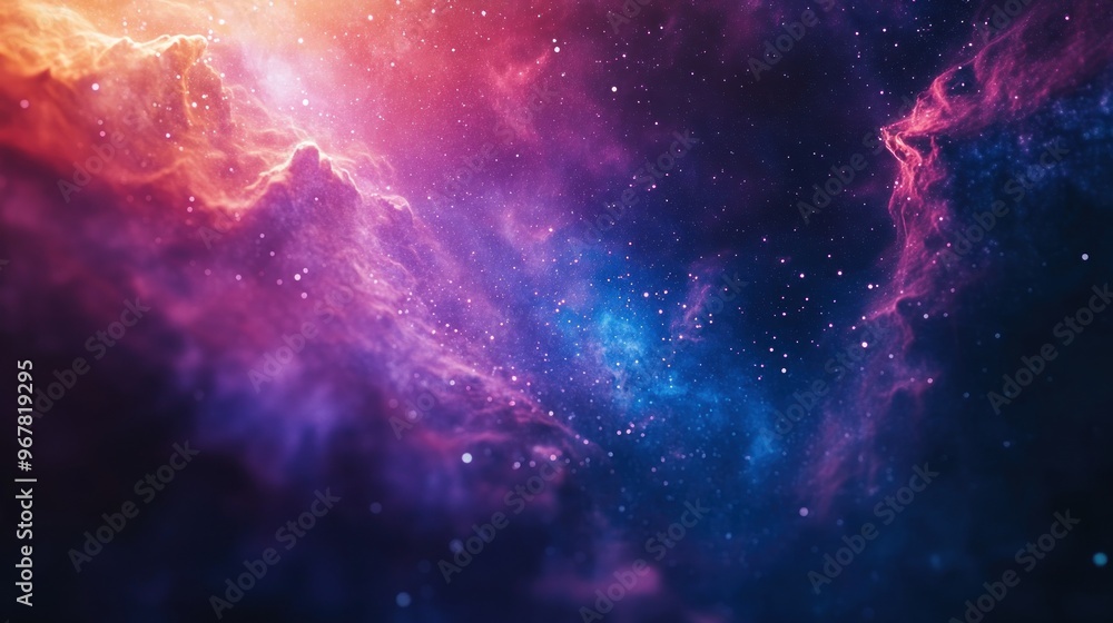 Cosmic Nebula: A Symphony of Colors Cosmic Nebula: A Symphony of Colors