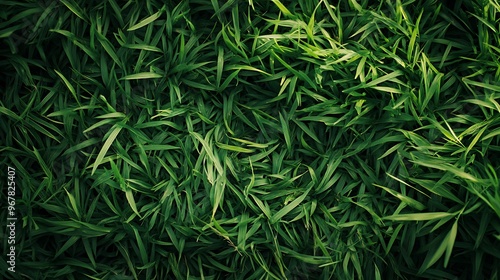 Close-up of Lush Green Grass