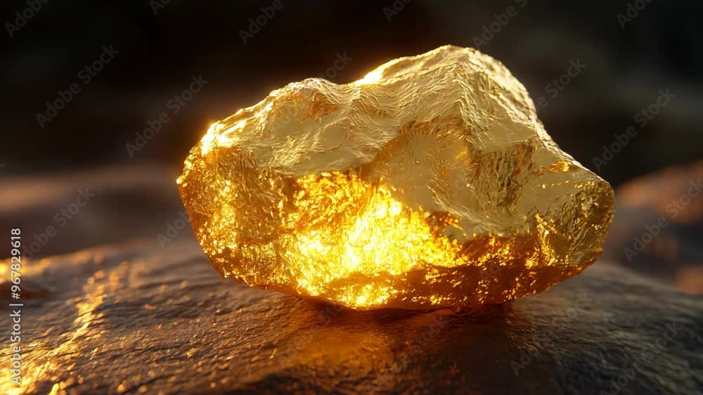 gold nuggets on rock ground gold nuggets on rock ground