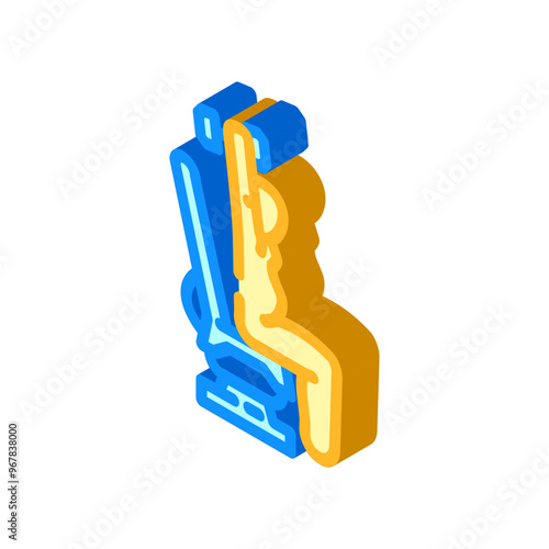 shoulder press dumbbells pregnant fitness isometric icon vector. shoulder press dumbbells pregnant fitness sign. isolated symbol illustration