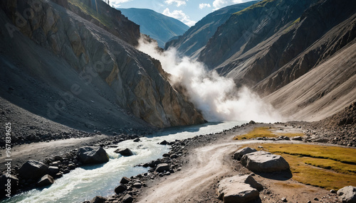 Hot Springs Forgotten in Cloudy Summer: The Pioneer's Sojourn Engulfed in Landslide