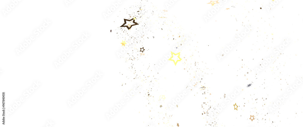 Fototapeta premium XMAS Glossy 3D Christmas star icon. Design element for holidays. -