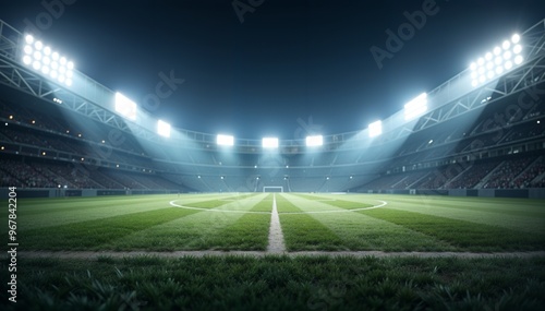 stadium lights and spotlights