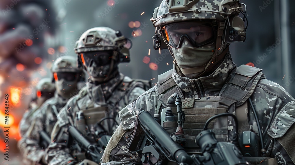 Nano technology in military gear, improving materials strength and reducing weight for enhanced mobility Nano technology in military gear, improving materials strength and reducing weight for enhanced mobility