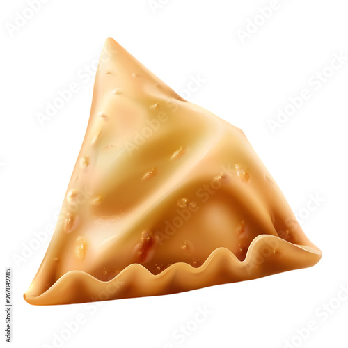 samosas in transparent background