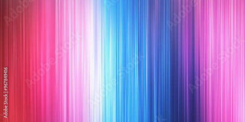 Vertical gradient stripes in neon shades, transitioning from hot pink to electric blue, with a glossy, smooth surface that glows under light.