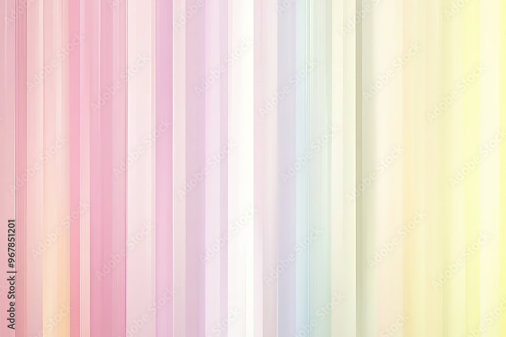 Vertical gradient stripes in soft pastel shades, transitioning from light pink at the top to pale yellow at the bottom, with a smooth, glossy texture, creating a calm and soothing atmosphere. Vertical gradient stripes in soft pastel shades, transitioning from light pink at the top to pale yellow at the bottom, with a smooth, glossy texture, creating a calm and soothing atmosphere.