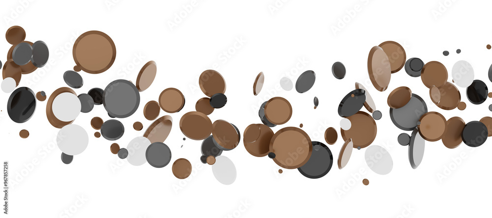gold Burst: Astonishing 3D Illustration of Bursting gold Confetti gold Burst: Astonishing 3D Illustration of Bursting gold Confetti