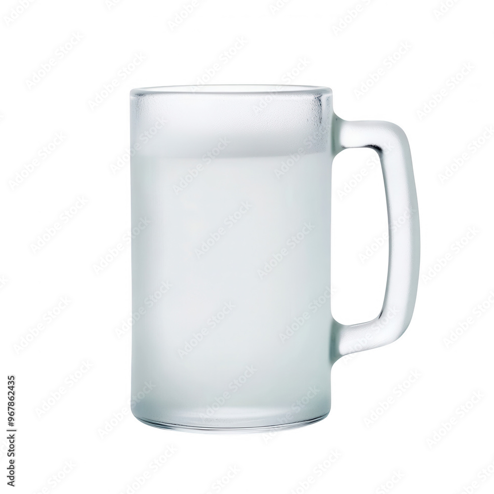 A chilled glass mug filled with frothy beer, perfect for refreshing moments and celebrations, PNG, transparent, No background. A chilled glass mug filled with frothy beer, perfect for refreshing moments and celebrations, PNG, transparent, No background.