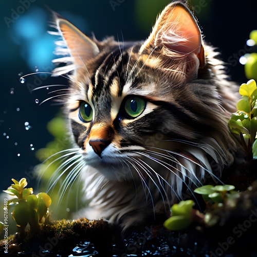 Beautiful photos by AI technology