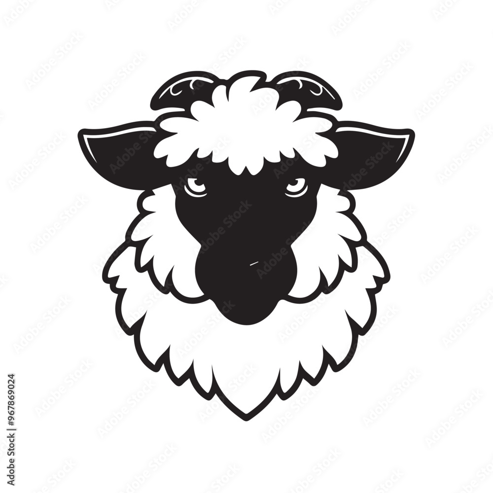 Sheep in cartoon, doodle style . Image for t-shirt, web, mobile apps and ui. Isolated 2d vector illustration in logo, icon, sketch style, Eps 10, black and white. AI Generative Sheep in cartoon, doodle style . Image for t-shirt, web, mobile apps and ui. Isolated 2d vector illustration in logo, icon, sketch style, Eps 10, black and white. AI Generative