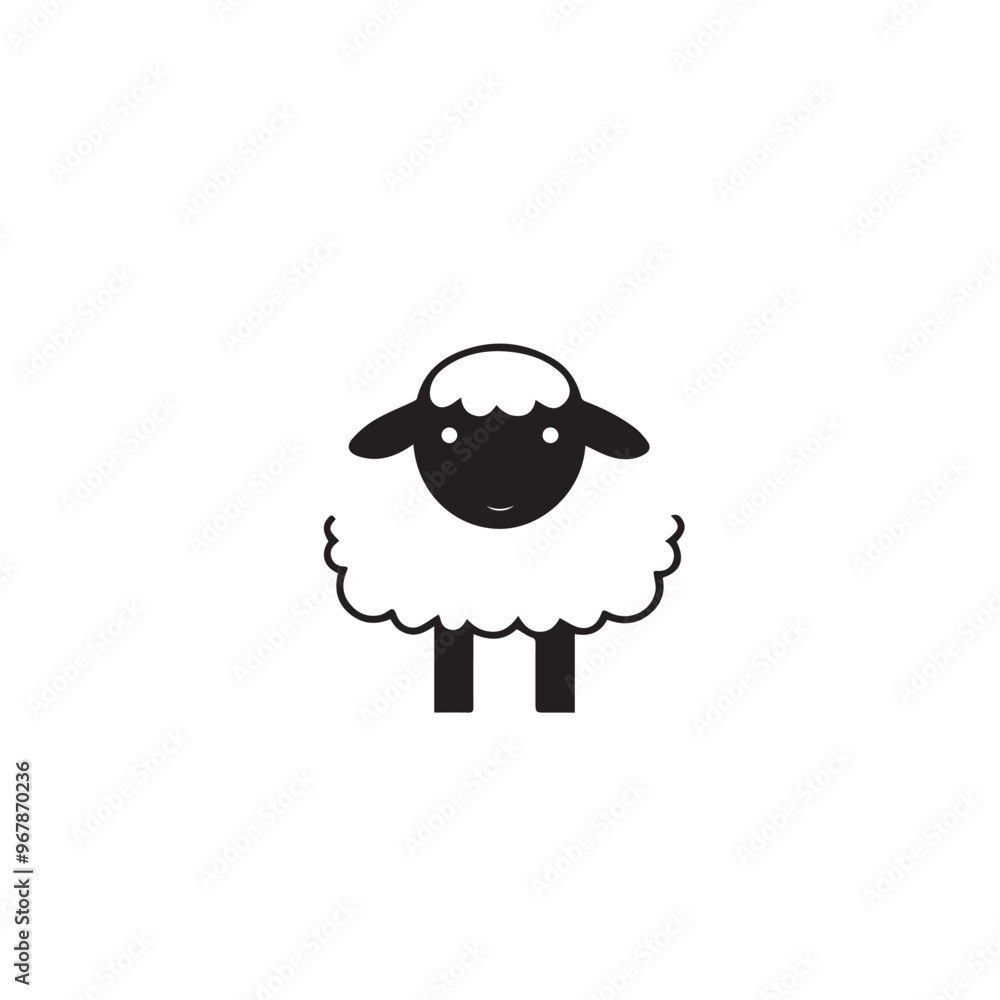 Sheep in cartoon, doodle style . Image for t-shirt, web, mobile apps and ui. Isolated 2d vector illustration in logo, icon, sketch style, Eps 10, black and white. AI Generative Sheep in cartoon, doodle style . Image for t-shirt, web, mobile apps and ui. Isolated 2d vector illustration in logo, icon, sketch style, Eps 10, black and white. AI Generative