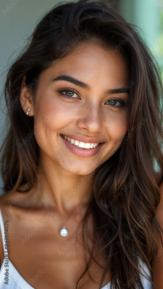 closeup photo portrait of young beautiful gorgeous smiling women closeup photo portrait of young beautiful gorgeous smiling women