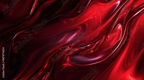 Abstract flowing_liquid wave